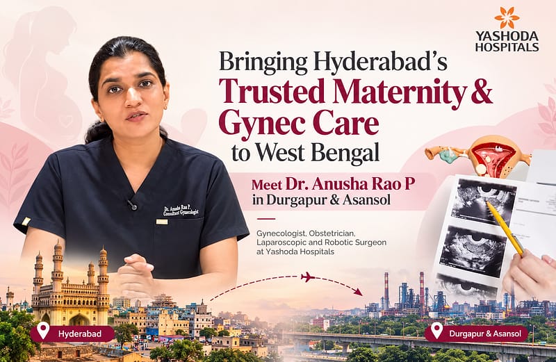 Dr Anusha Rao P Visiting Gynecologist in Durgapur and Asansol West Bengal